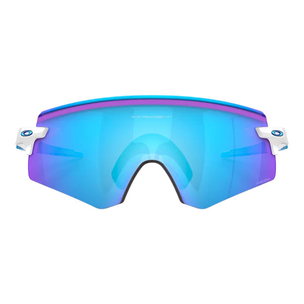 Oakley Encoder Polished White Prizm Sapphire - Sun Glasses