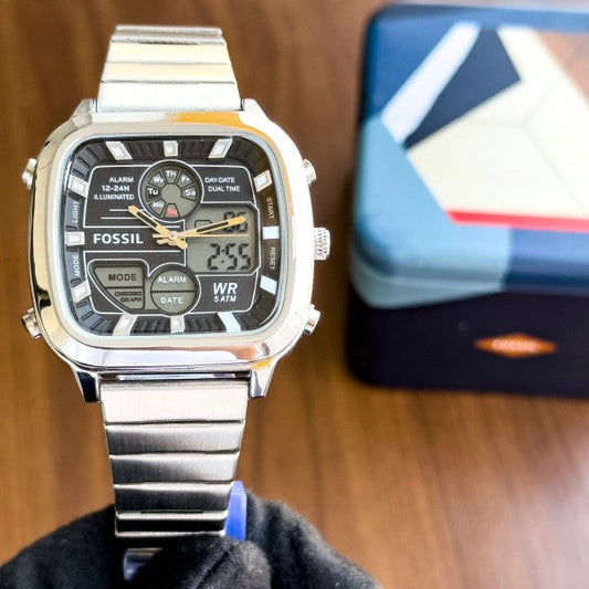 Fossil Digital Day Date Watch For Men