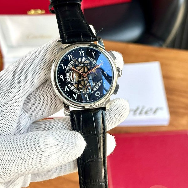 CARTIE_R MENS LEATHER WATCH