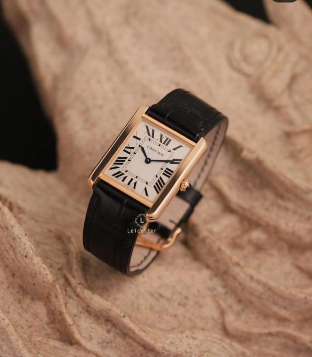 CARTIE_R TANK MENS WATCH ROSE GOLD