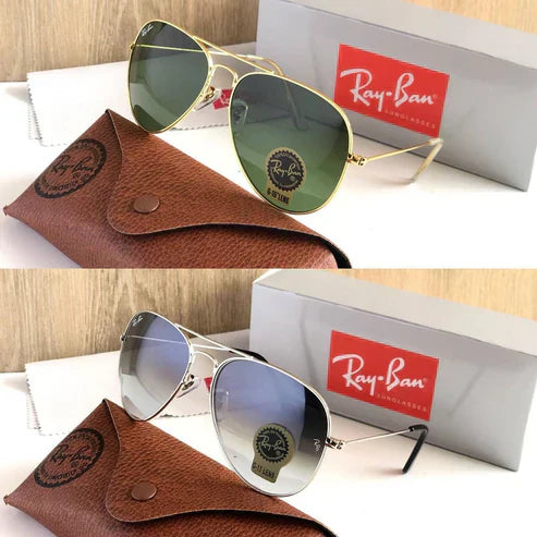 RB New Top Trending Men's Pack Of 2 Combo Hot Favourite Wintage Sunglass For Unisex.