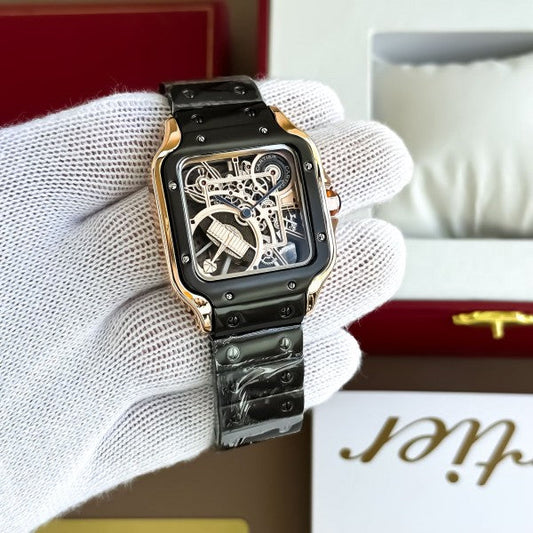 CARTIE_R MENS ROSE GOLD WATCH