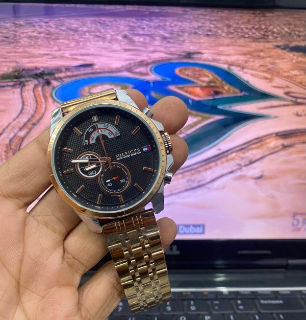 TOMMY_HILFIGER MENS CHAIN WATCH