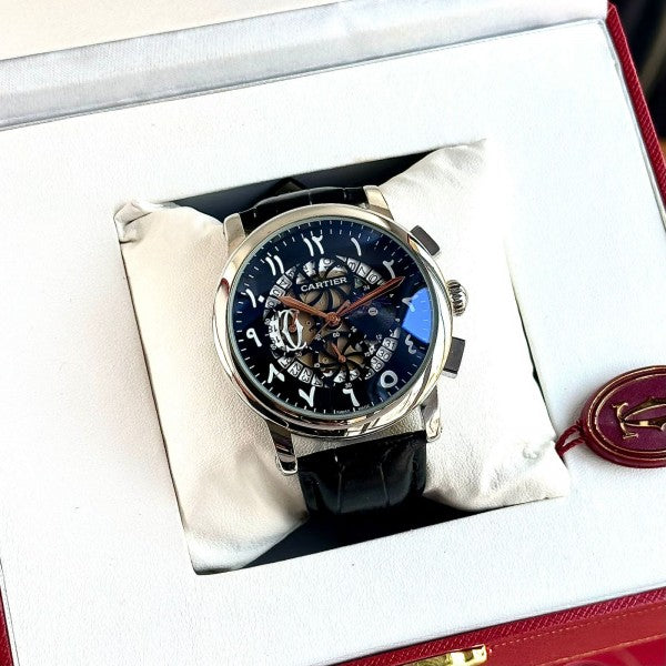 CARTIE_R MENS LEATHER WATCH