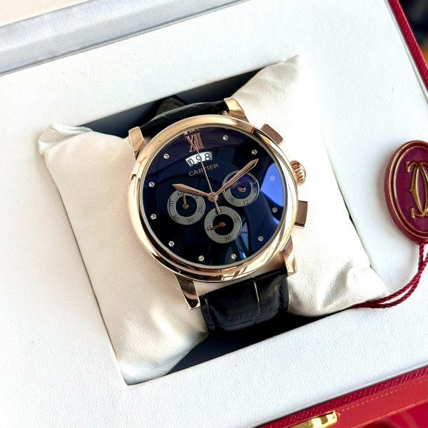 CARTIE_R MENS LEATHER WATCH