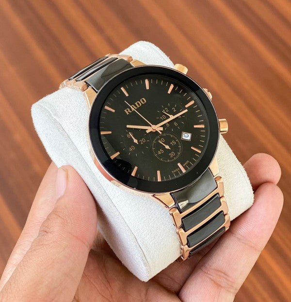 Rad_o centrix chronograph Black-Copper