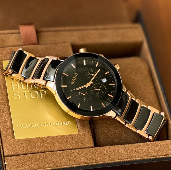 Rad_o centrix chronograph Black-Copper
