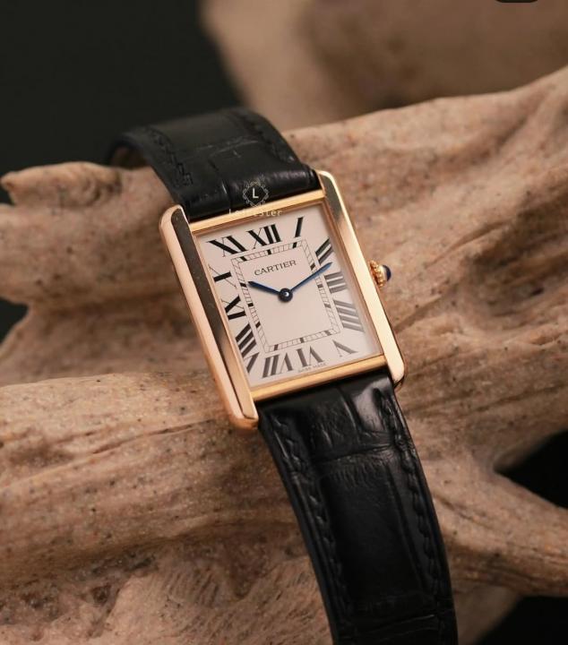 CARTIE_R TANK MENS WATCH ROSE GOLD