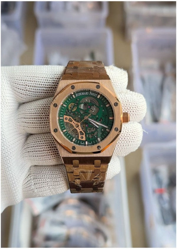 Audemars_piguet Royal Oak Skeleton Automatic Copper Green