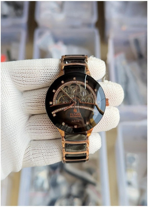 Rad_o Centrix Automatic Open Heart Japan Copper-Black