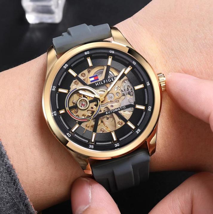 Tommy_Hilfiger Automatic Skeleton - J839