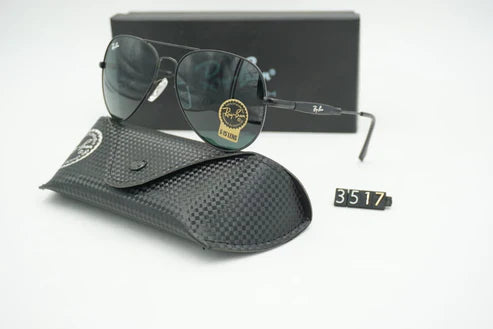 RB New 3517 Fancy Men's Oval Side Cap Ingis Trendy Hot Favourite Wintage Sunglass For Unisex.