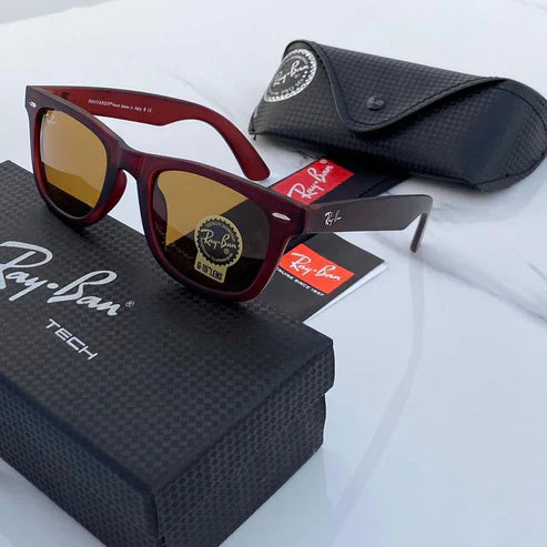 RB Brown & Brown 2140 Wayfarer Trendy Hot Favourite Wintage Sunglass For Unisex.